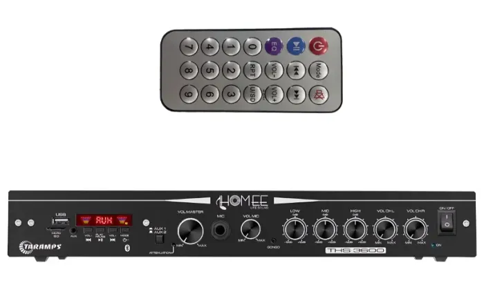 Amplificador Receiver TARAMPS THS 3600 Multicanal Classe D (4 Ohms 2 Canais) NOVO