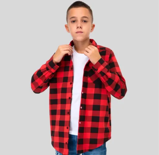 Camisa Xadrez infantil
