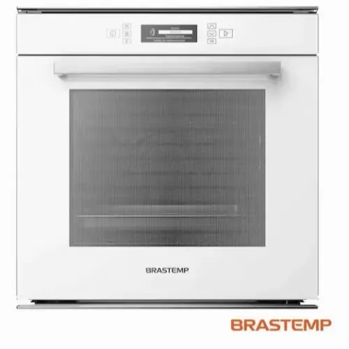 Forno Elétrico de Embutir Brastemp Vitreous 67 Litros Branco 220V GOC60ABBNA