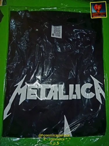 Camisa Metallica - Tamanho M...