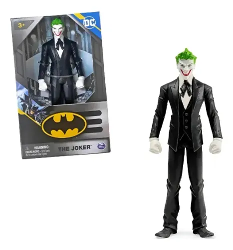 Boneco Coringa The Joker 15cm Original Sunny