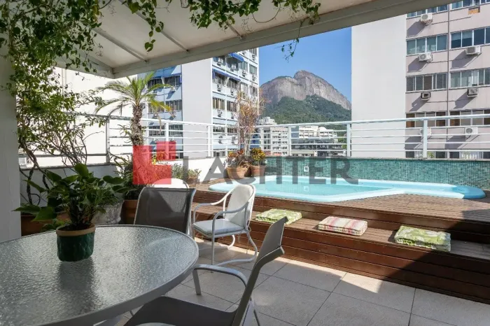 Cobertura Gávea , 4 quartos, 1 vaga
