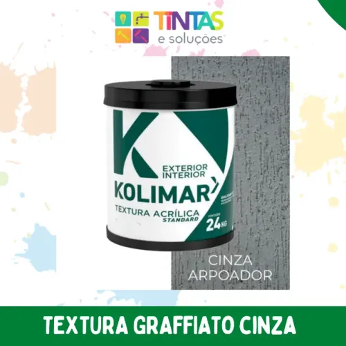Textura Graffiato Cinza