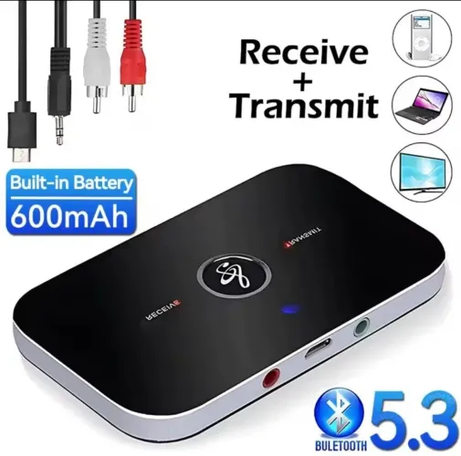 Receptor Bluetooth, transmissor de áudio sem fio