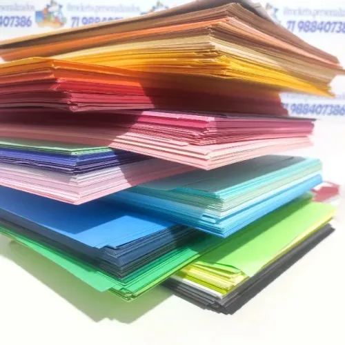 Papel Color Plus A4 - 180g papel topo de bolo