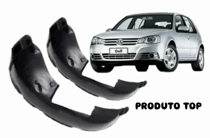 Par de Parabarros Dianteiros Volkswagen Golf Ano 99/2013  PRODUTO TOP ( Asa de urubu )