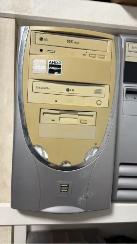CPU PC antigo retrô
