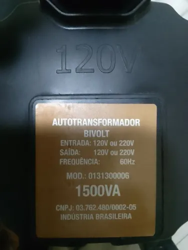 Transformador bivolt 110v  para 220v 