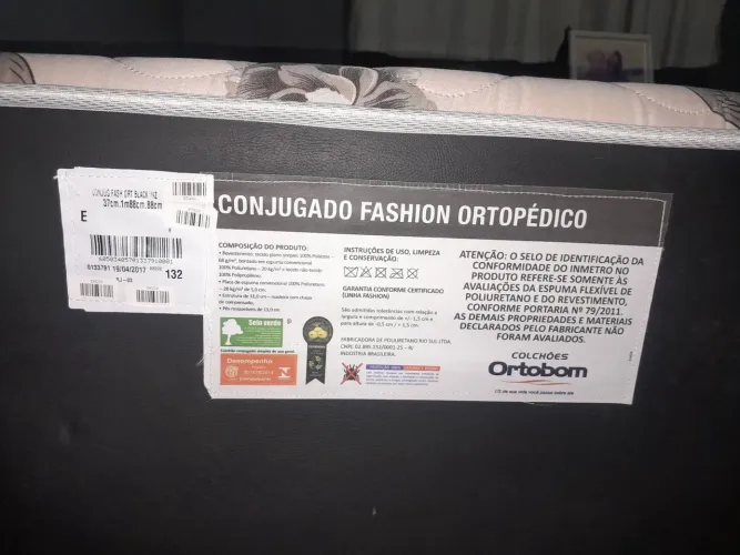 Vendo cama ortopédico ortobom