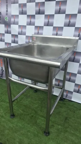 Pia inox tanque industrial 304