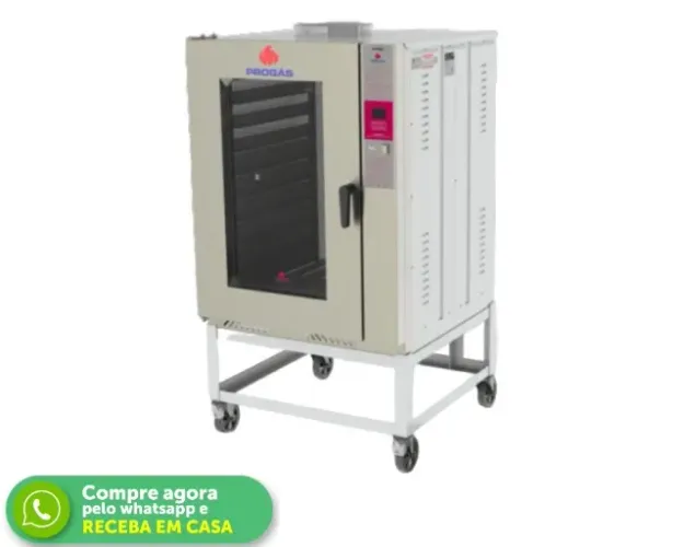 Forno Turbo 10 Esteiras a Gás Progas