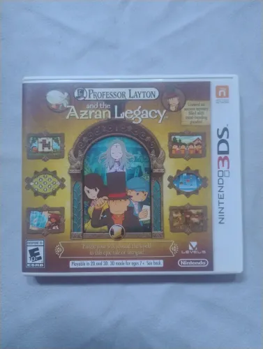 Professor Layton Azran legacy Nintendo 3DS
