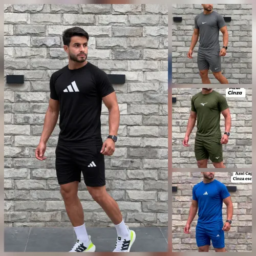Conjunto dry fit masculino