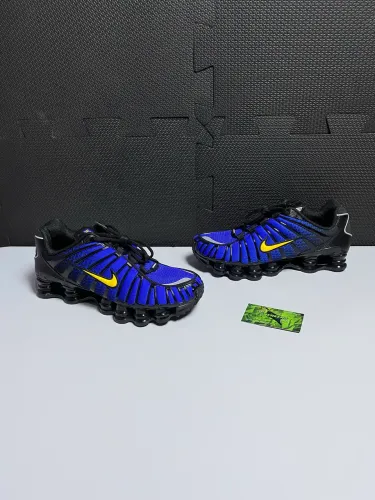 Nike Shox TL 'Black Lyon Blue Varsity Maize'