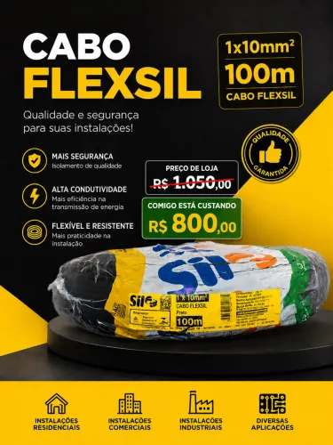 Rolo de fio SIL 10mm