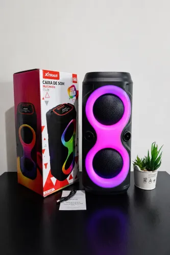 CAIXA DE SOM BLUETOOTH (NOVA)