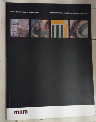 Livro Mam - Museu De Arte Moderna De São Paulo- Arte Brasileira Século XX Dialogos com Duf