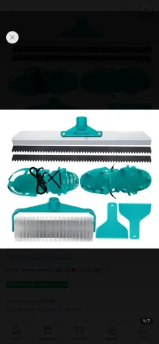 Kit aplicação piso vinilico argamassa sapato de ponta rodo dentado 3mm furadeira bolha