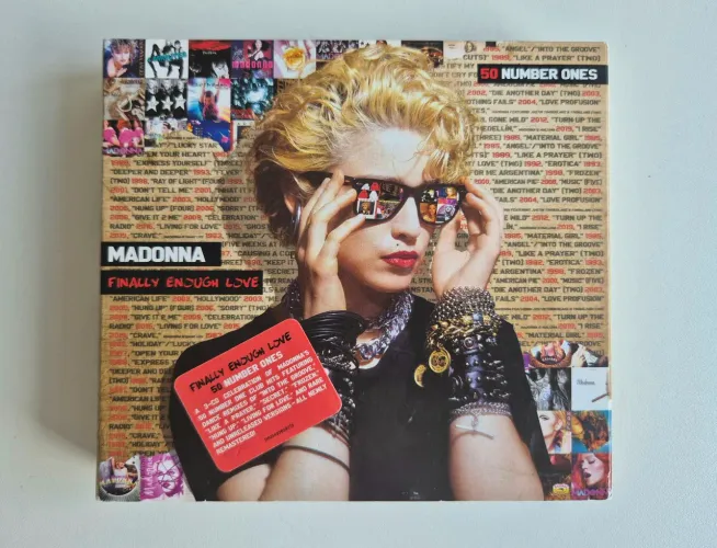 CD Madonna Finally Enough Love / cd triplo
