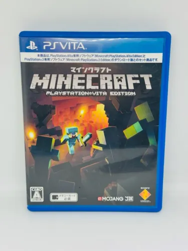 JOGO PS VITA MINECRAFT - ORIGINAL COM CAPA