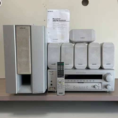 Sony Home Theater 6.1 Canais Bluetooth Str-de895 Digital Cinema Sound