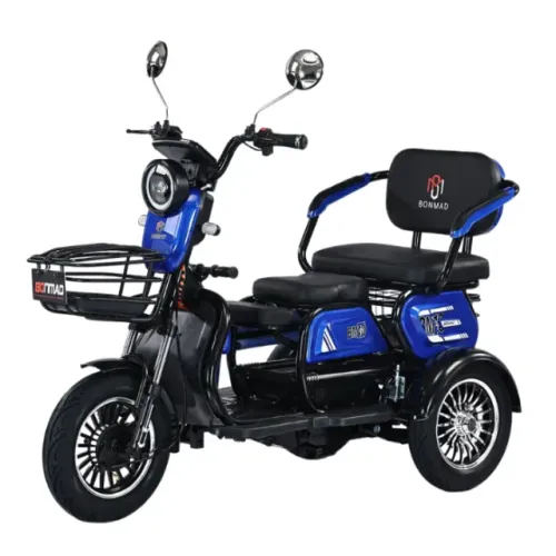 Triciclo Elétrico 1000w Três Assentos Alarme E Marcha Ré