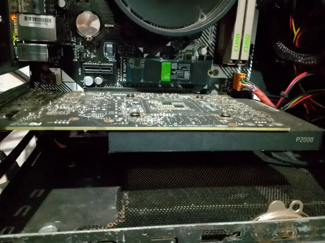 Placa de vídeo Quadro P2000 5gb Gddr5 e processador i5-4460