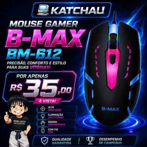 Mouse Gamer RGB Profissional