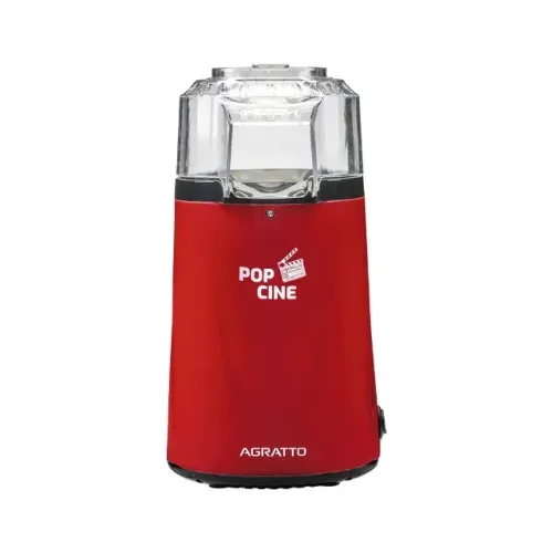 Pipoqueira Pop Cine Vermelha Agratto 1200W Com Dosador PP-01 127V