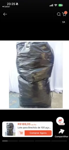 Lote de roupas