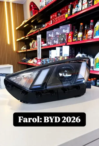 Farol Esquerdo BYD Dolphin 2026 - Novo - Paralelo
