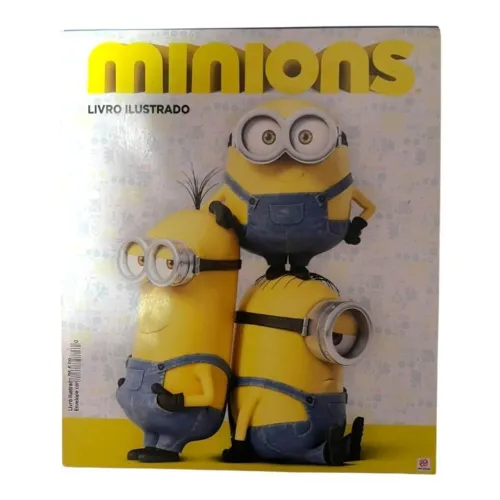 Álbum minions Editora Alto Astral (figurinhas coladas, faltando dez figurinhas)
