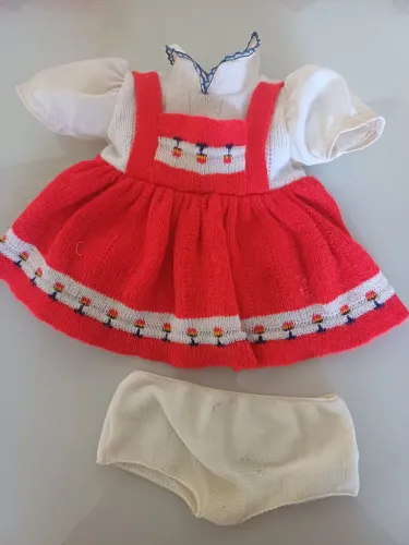 Roupinha Boneca Bate Palminha Estrela Antiga