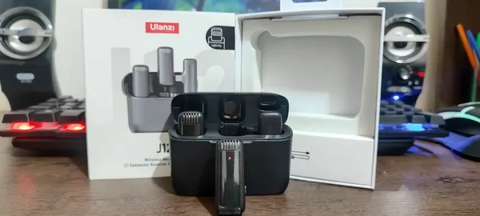 MICROFONE ULANZI J12 - TIPO LIGHTNING