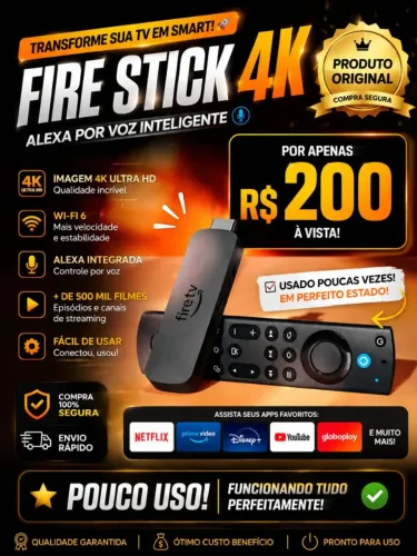 Vendo aparelho de TV que virá smart