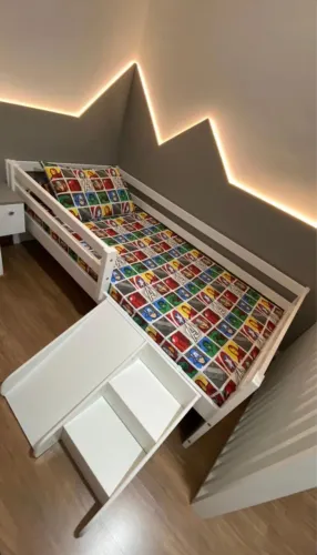 Cama de solteiro infantil 