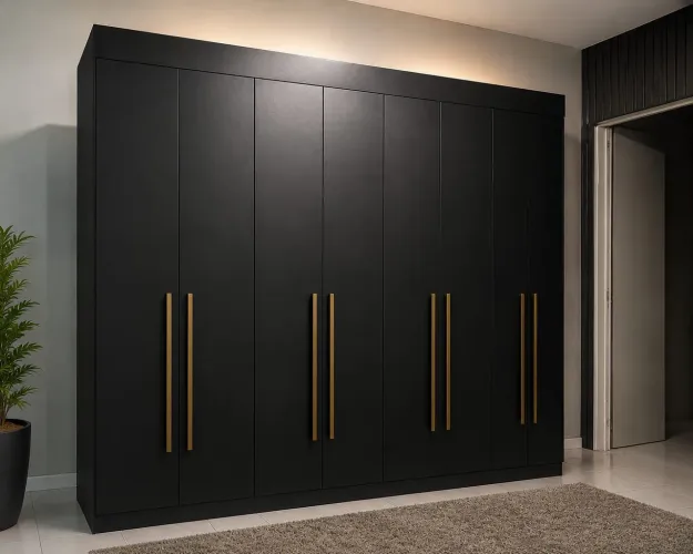 Guarda roupa casal MDF 