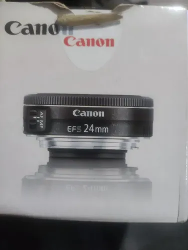Lente Canon 24 mm original nova