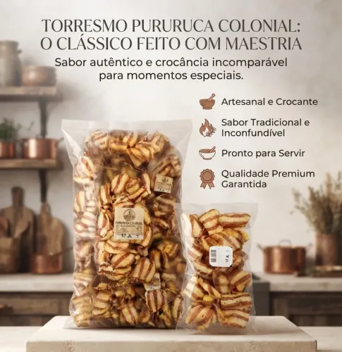 Pururuca Baconzitos para revenda