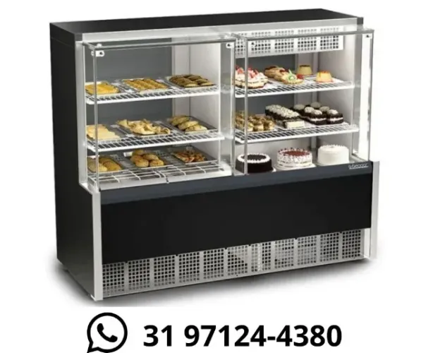 Balcão Refrigerado / Estufa 1,40 metros Gelopar 127/220V