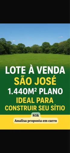 Lote em São José ao lado da cavalaria da PM