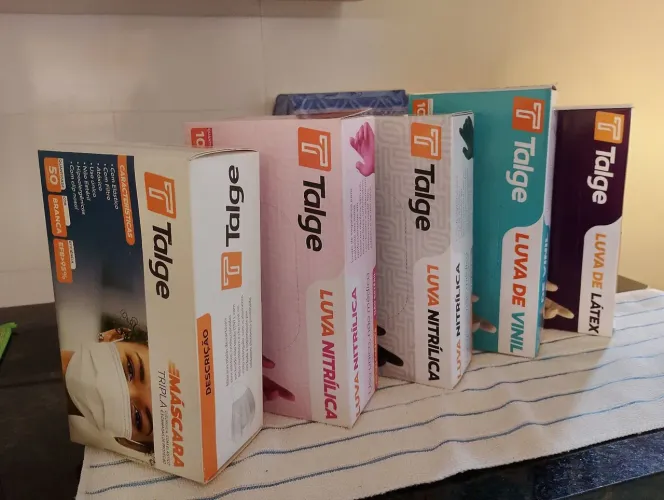 Descartáveis para todos os usos.