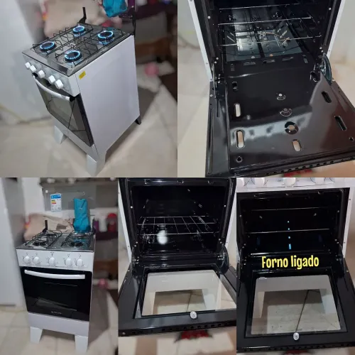 Fogão Novinho contato na descrição