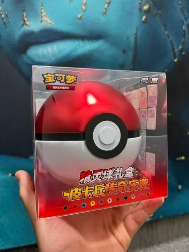Pokébola Gift Box Pokémon TCG Original Colecionador