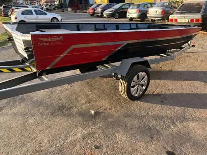 Barco Alumínio com Bancos - Super Leve .