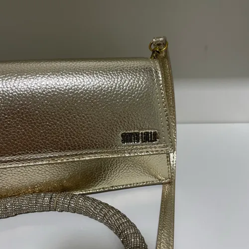 Bolsa Santa Lolla dourada