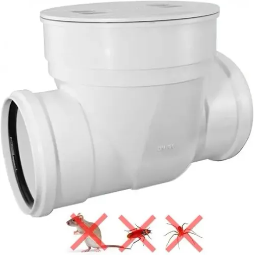 Válvula de Retenção de Esgoto DN100 Plastilit - R$78,77