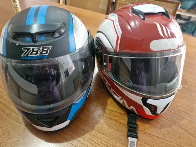 Capacete para moto tamanho 59 e 60