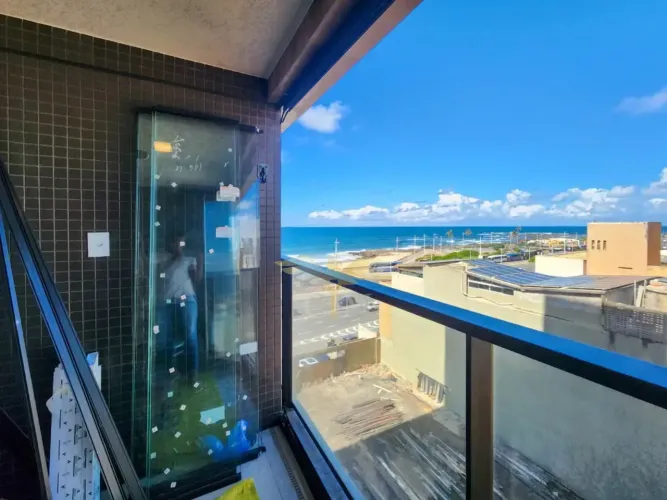 Studio Com Vista Mar E Varanda Em 45M² E Vagas Rotativas Na Pituba. 1GS2OCJ