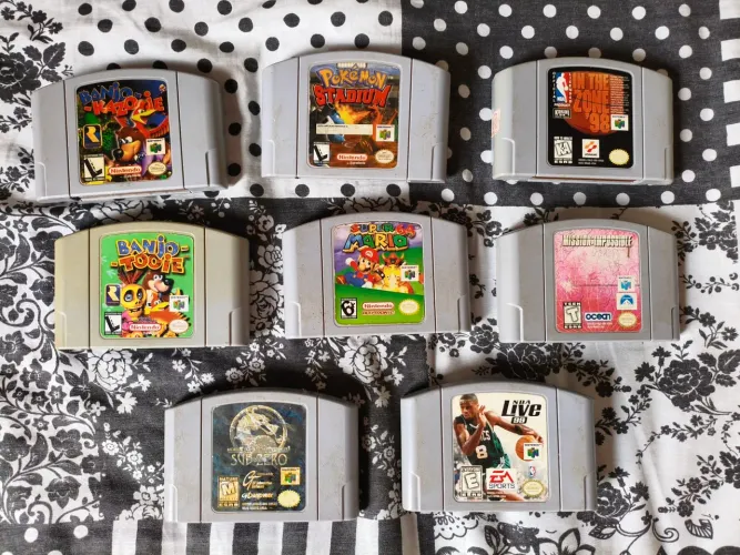 Lote fitas Nintendo 64